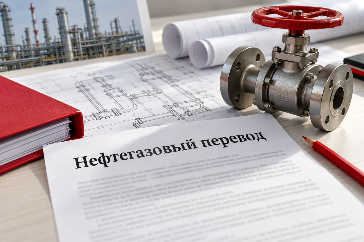 Трубопроводный чертёж, арматура и материал для нефтегазового перевода